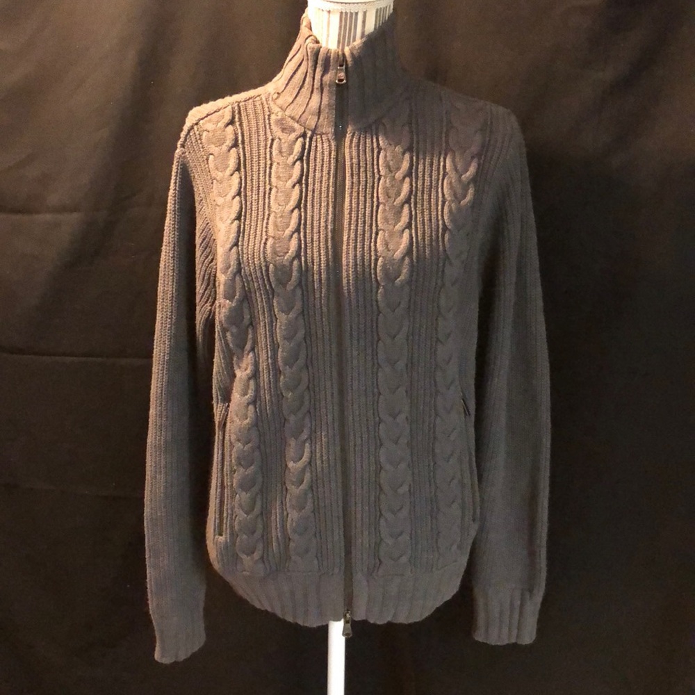 Timberland Knitted Zip-up Sweater sz: Small